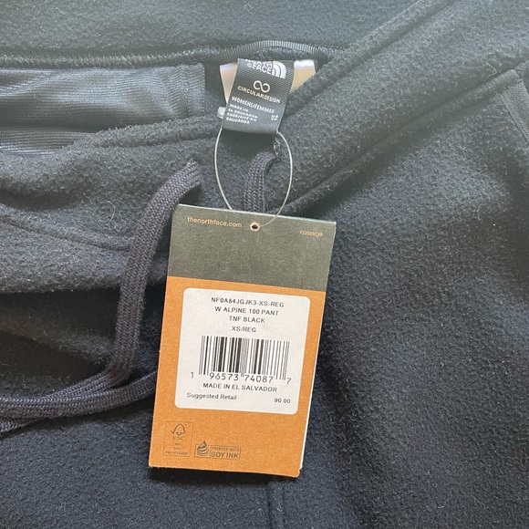 The North Face women’s Alpine Polartec 100 fleece pants xs - Picture 6 of 8